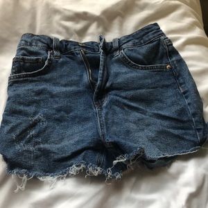 cute blue jean shorts